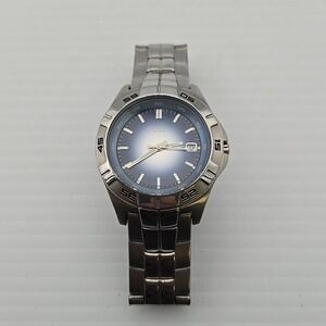 Mens Fossil Blue Dial Stainless‎ Watch